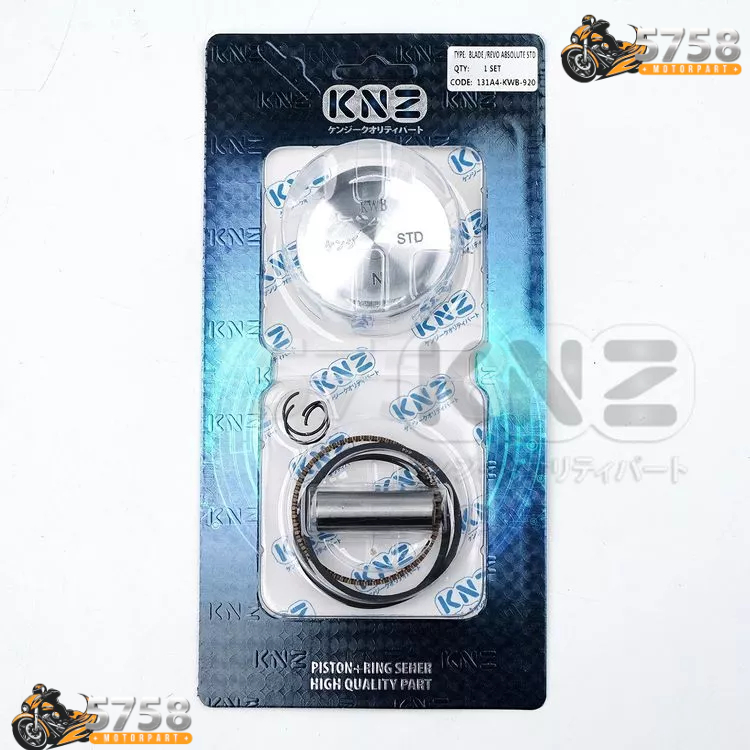 PISTON + RING SEHER KIT  BLADE / REVO ABSOLUTE (KWB) KNZ (5758)