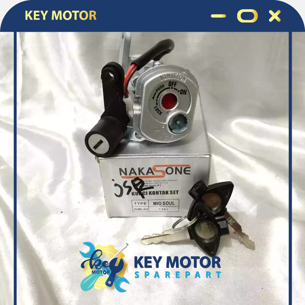 Kunci Kontak + Jok Motor 1 Set Motor Mio Soul