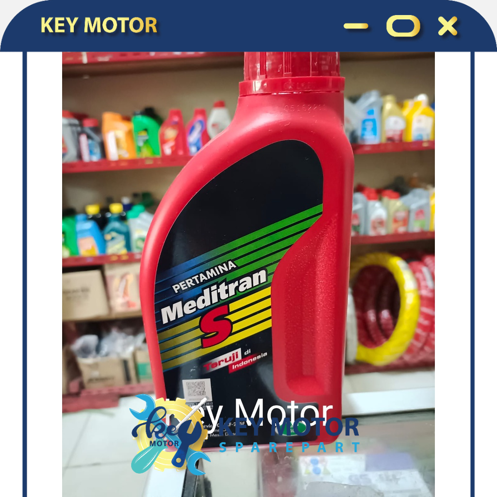 Oli Mesin Motor Pertamina Meditran S 1 Liter 100% Asli