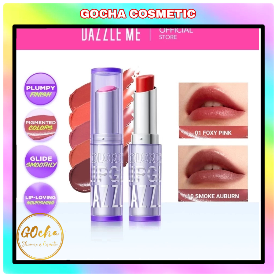 ORIGINAL DAZZLE ME Color Chrome Lipglaze Lipstik | DazzleMe Lip Glaze Lipstick