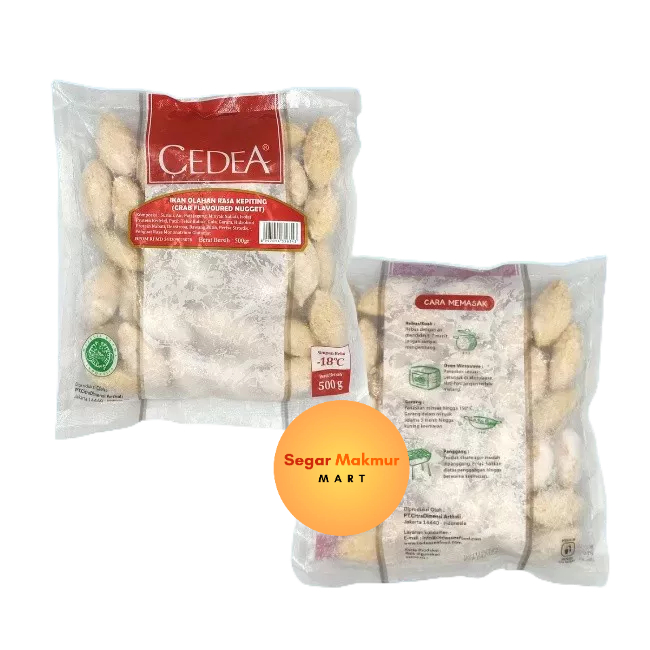 

(SMM) Cedea Crab Nugget Nugget Kepiting 500GR Naget Ikan Rasa Kepiting