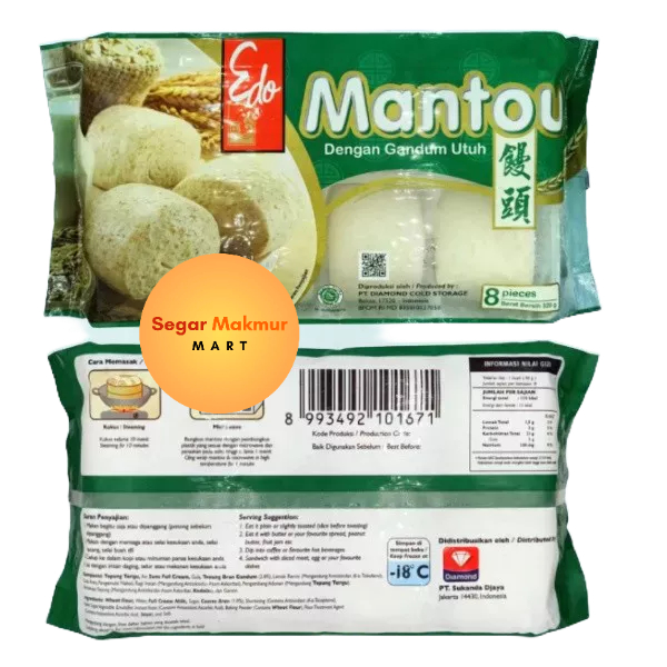 

(SMM) Edo Mantau Wholewheat Gandum Whole Wheat 320GR