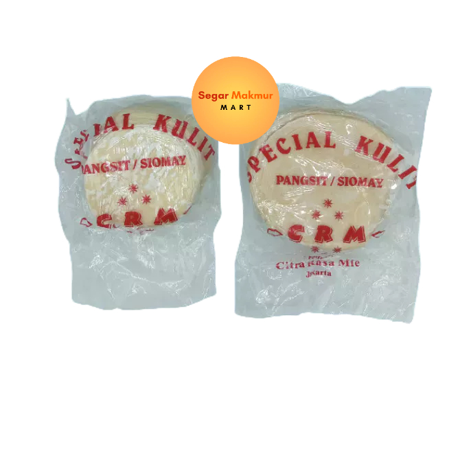 

(SMM) (BISA KIRIM LUAR KOTA) Kulit Pangsit Siomay Kulit Dimsum Bulat CRM
