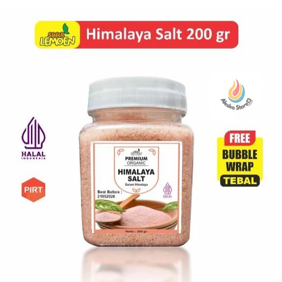 

Garam Himalaya Organic 200 Gram | Himalayan Salt Premium