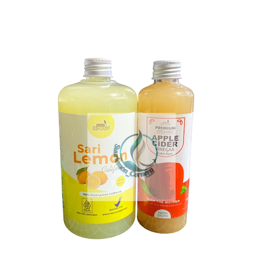 

SUUR LEMOEN SARI LEMON -CUKA APEL Apple Cider Vinegar / suurlemon_cornera