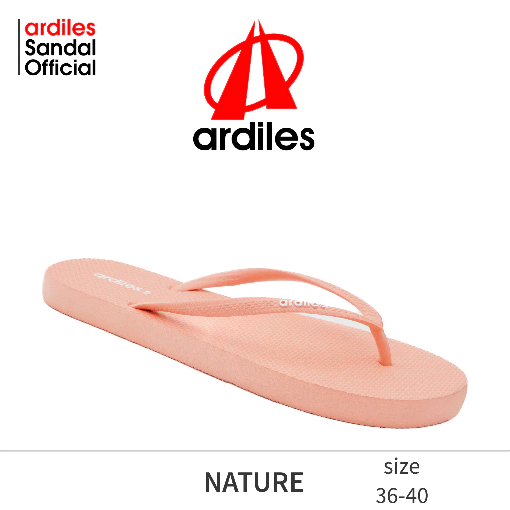ARDILES SANDAL SENDAL JAPIT JEPIT KARET RUBBER WANITA PEREMPUAN DEWASA REMAJA KEKINIAN NATURE #1
