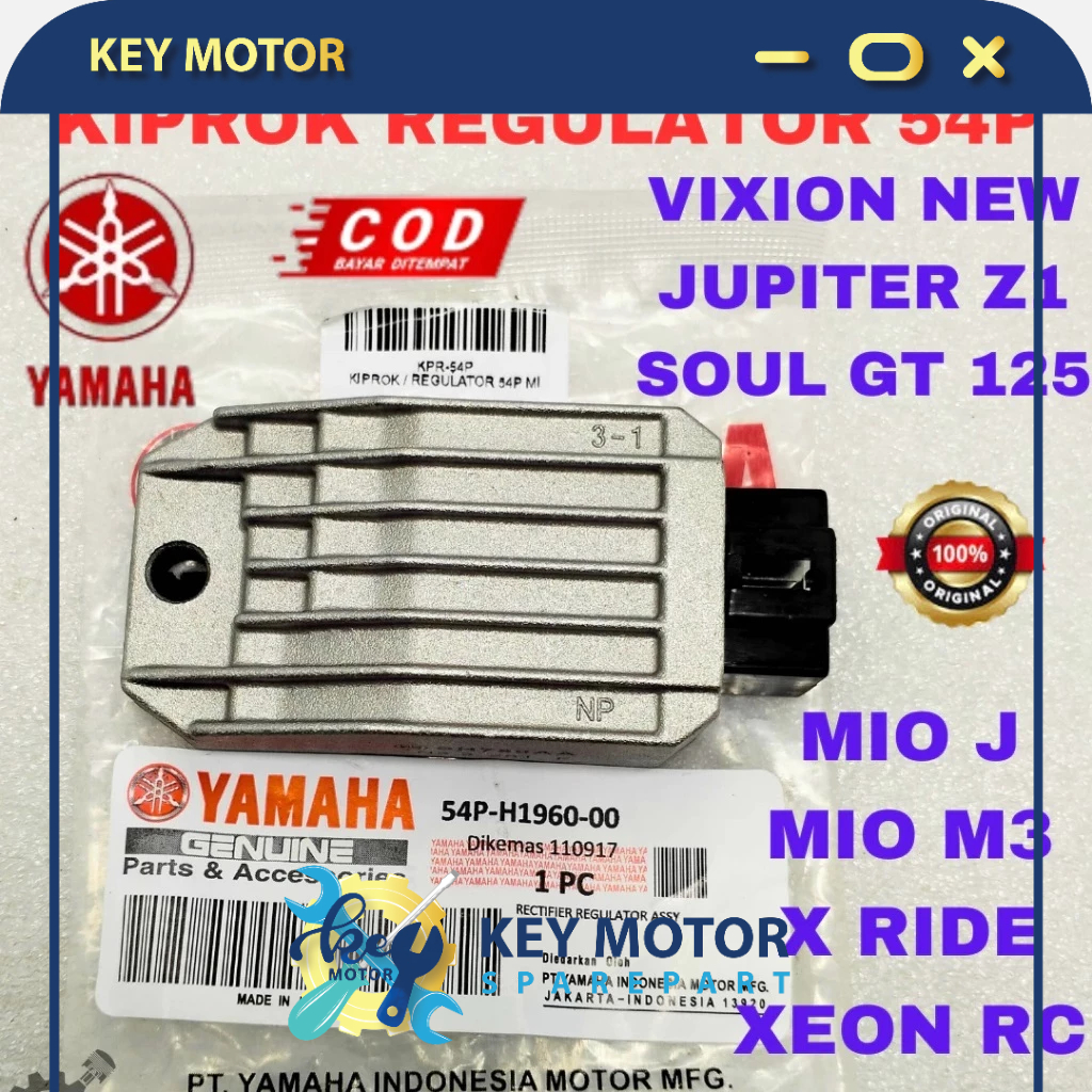 KIPROK REGULATOR 54P YAMAHA MIO J MIO M3 SOUL GT FINO FI X RIDE JUPITER Z1 VIXION NEW XEON RC ASLI