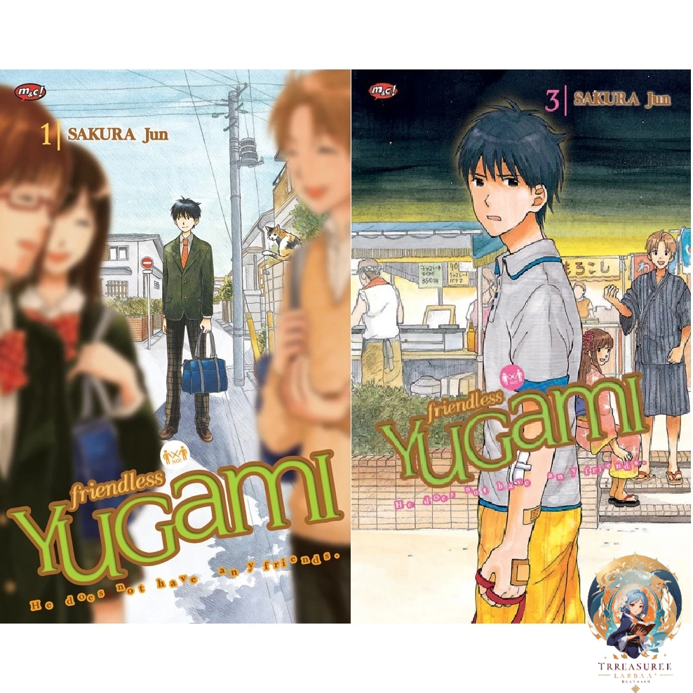 Komik Friendless Yugami Volume 3 & 4 [Yugami-kun ni wa Tomodachi ga Inai]
