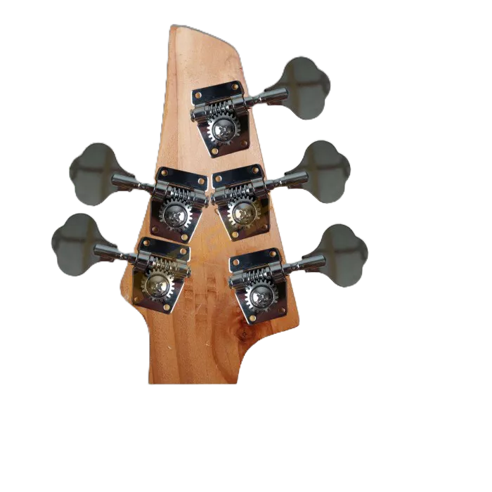 DRYER GITAR JAZZ BASS 5 STRING R3+L2 - CHROME AG678 - Black