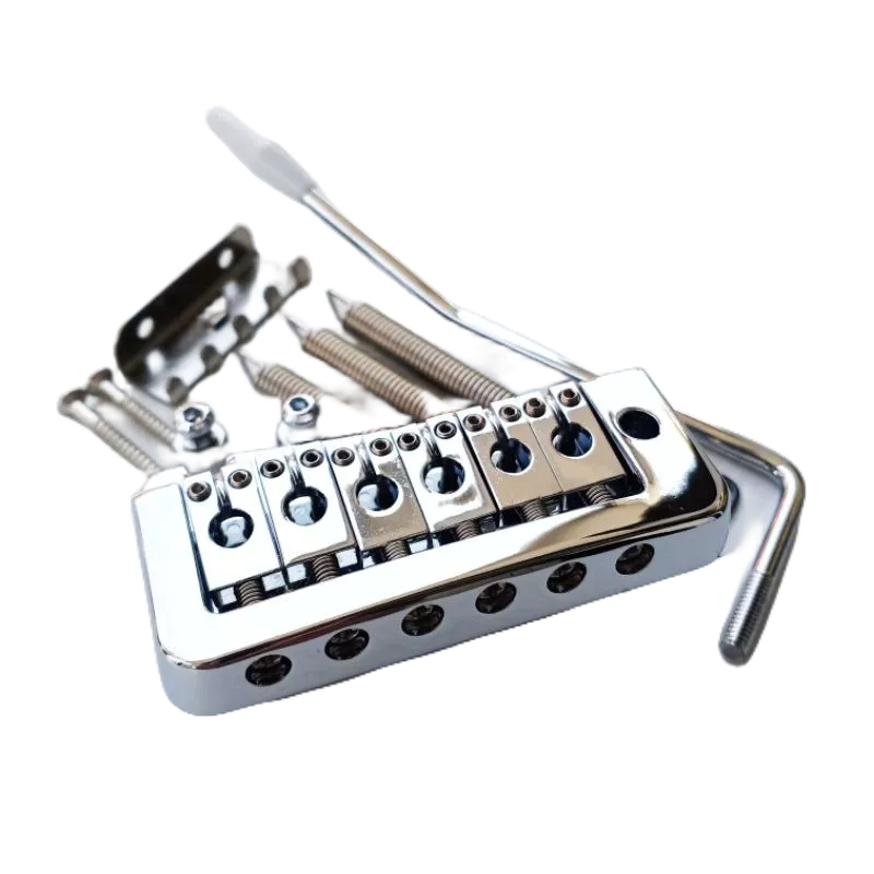 Tremolo Gitar Elektrik Semi Updown Chrome / Guitar Tremolo Semi Updown Pivot Set Chrome
