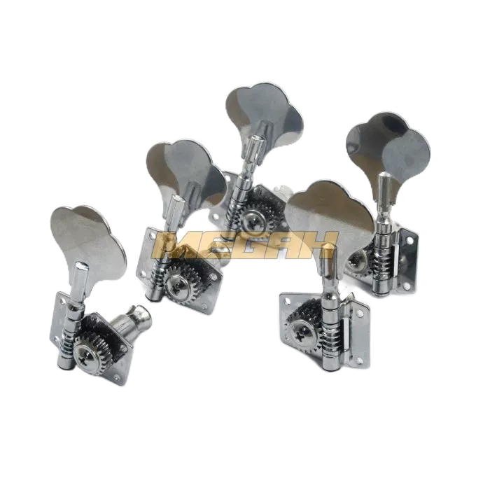 DRYER GITAR JAZZ BASS 5 STRING R3+L2 - CHROME AG678 - Black