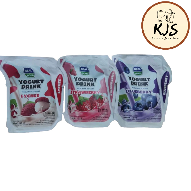 

REAL GOOD YOGHURT 125ml / (HAGRA PER DUS) 1 DUS ISI 40 Pcs
