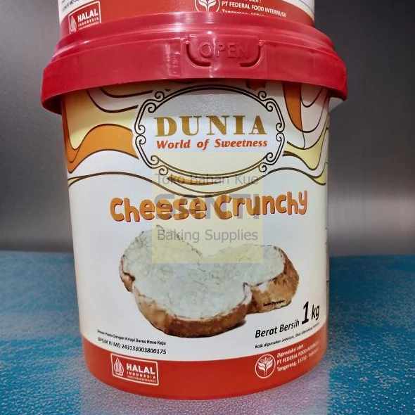 

Dunia | Cheese Crunchy Selai Keju | 1 Kg