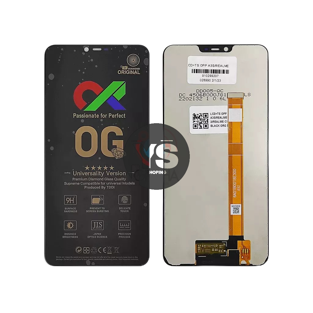 OPPO A3S  A5 ORI OG  SUPER LCD FULLSET TOUCHSCREEN