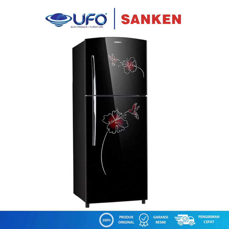 Sanken Kulkas 2 Pintu 230 Liter SKG236AHBK
