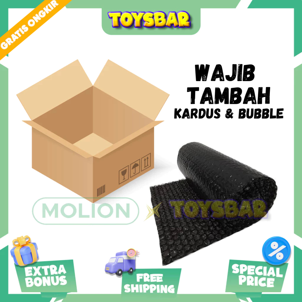 

WAJIB Kardus & Bubble Untuk Penambah Packing