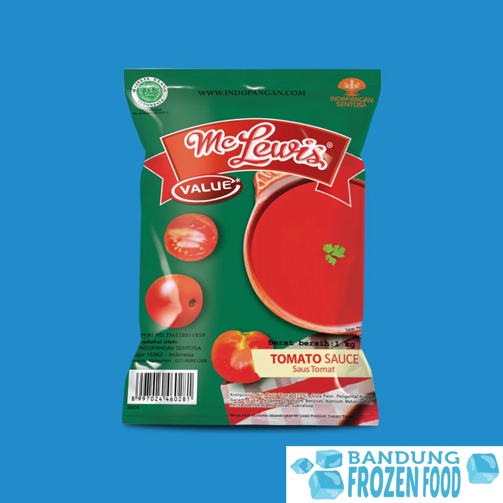 

MC LEWIS TOMATO SAUCE VALUE 1KG