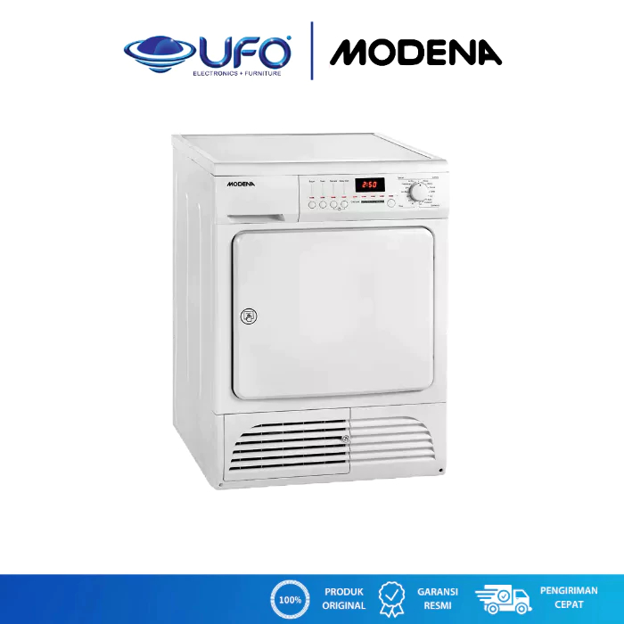 Modena  Dryer 8,5 Kg ED850 | Pengering Pakaian