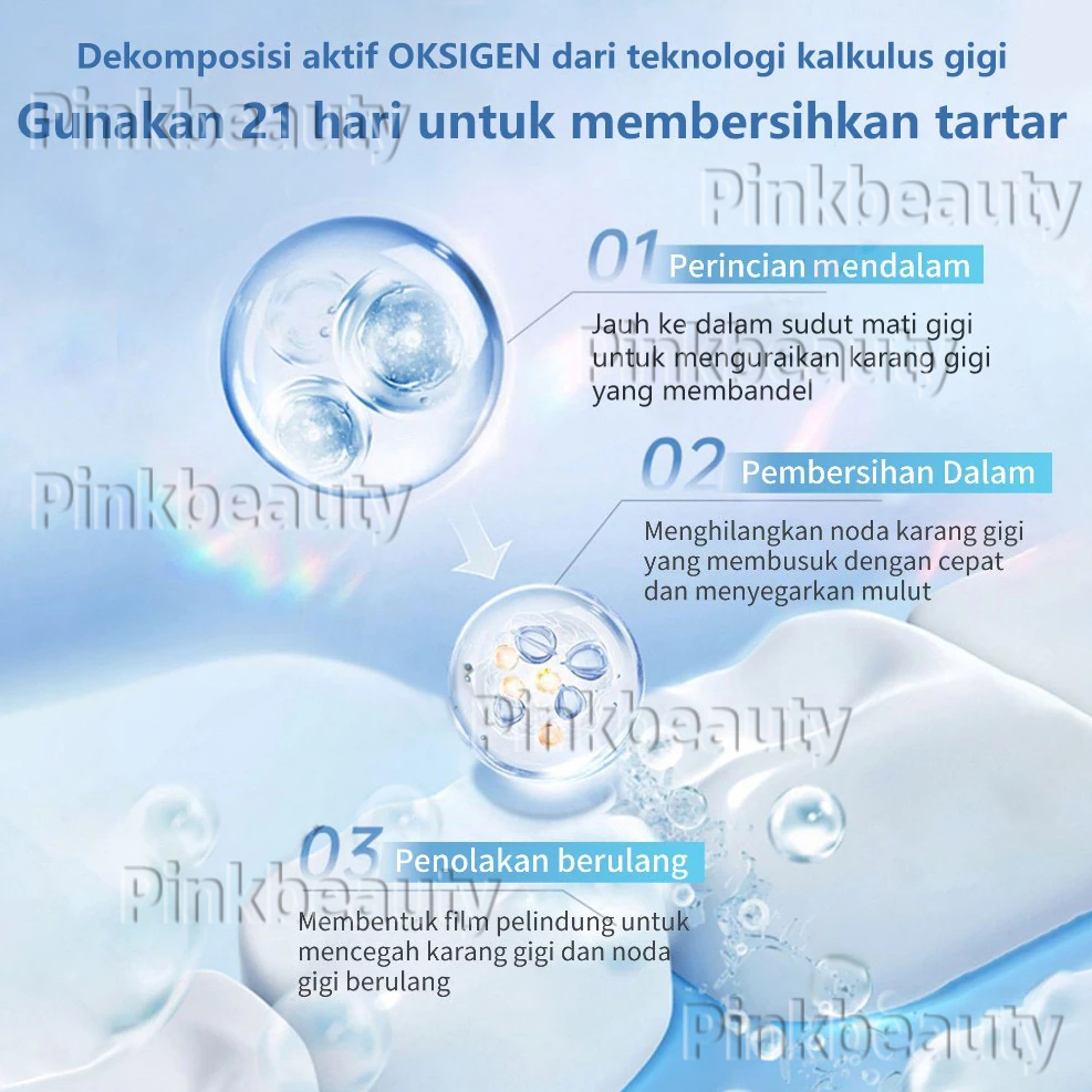 Baking Soda Pasta Gigi Pemutih Penghilang Karang Gigi membandel Pemutih Gigi Kuning Permanen 100%