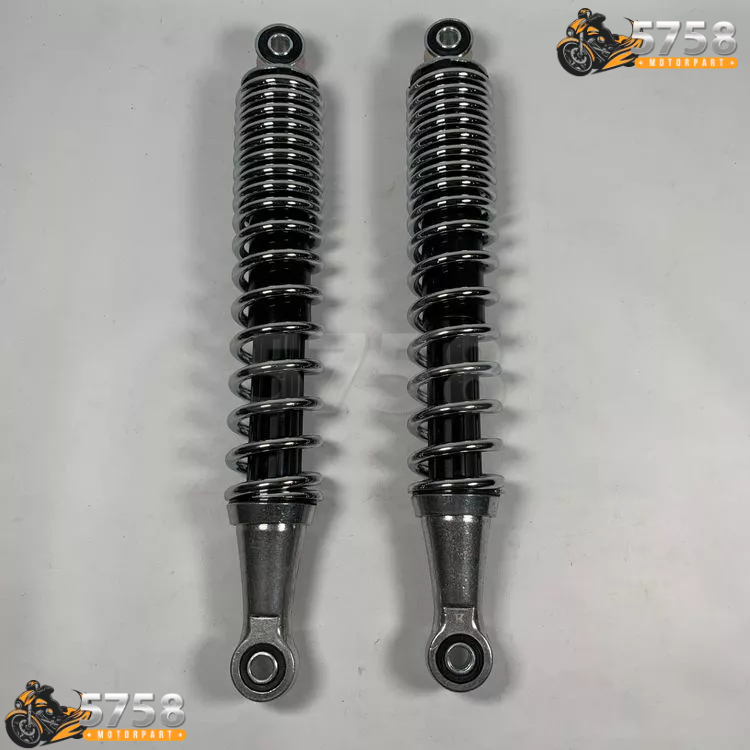 SHOCK BELAKANG  HONDA KARISMA - SUPRA FIT NEW - SUPRA X 125 CHROME  340mm SHOK PEREDAM KEJUT SHOCKBR