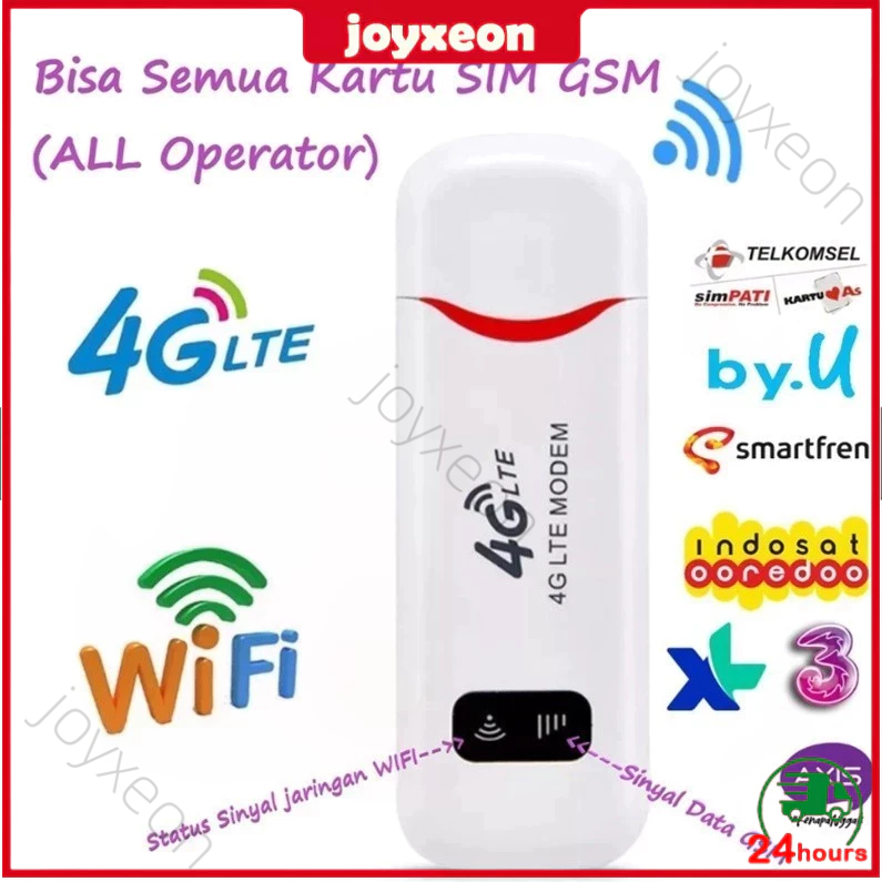 (COD)Modem Wifi 4G Wingle USB Mifi Modem WIFI 4g All Operator 150 Mbps Modem Mifi 4G LTE Modem WIFI