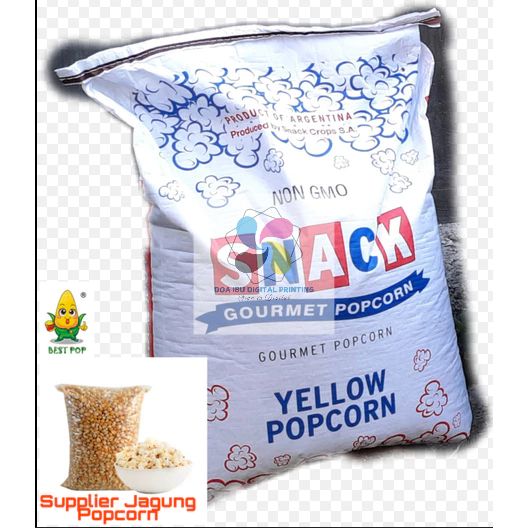 

Jagung Popcorn Mentah SNACK Yellow 1sak