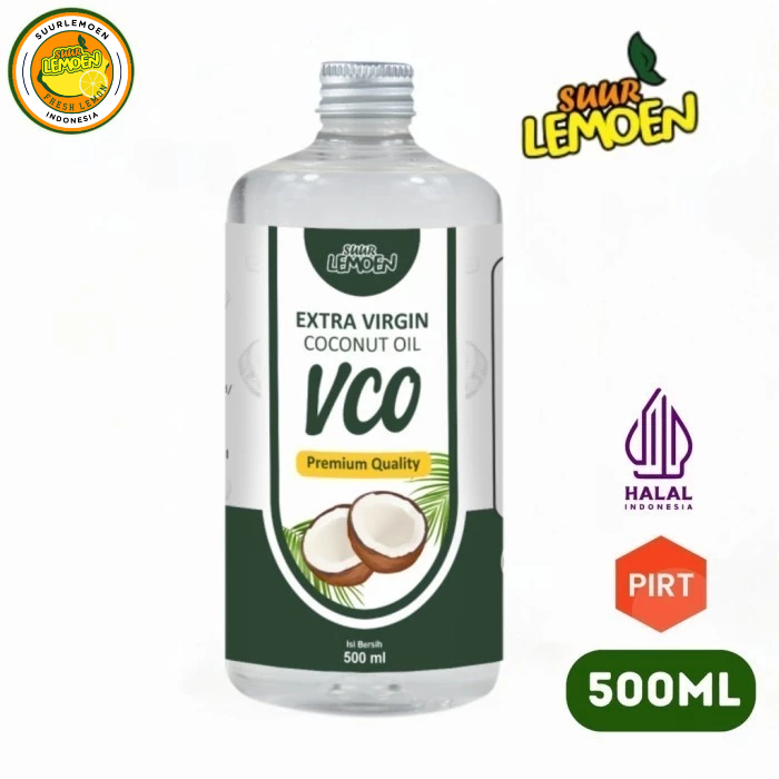 

Extra Virgin Coconut Oil 500ml - Minyak Kelapa Murni VCO 5O0 ML organik Premium by Suur Lemoen MFH