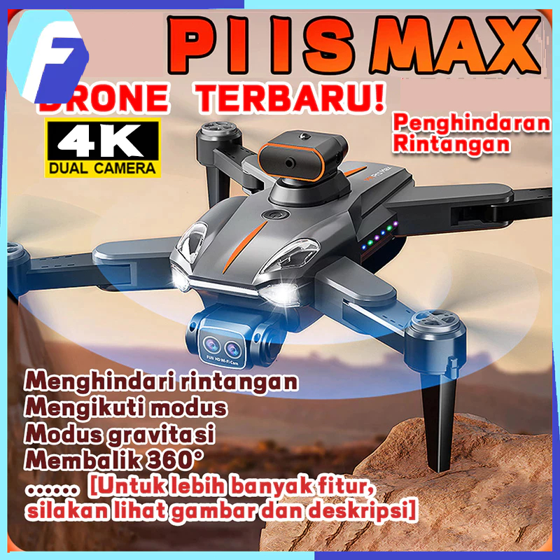 【COD】Smart Drone P11S MAX Dual HD Camera Shoot Original Indoor Outdoor Drone Mini RC Drone