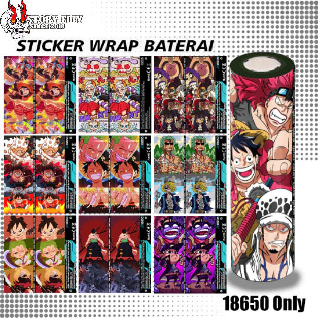

STORYELLY - Pelindung Baterai 18650 - One Piece