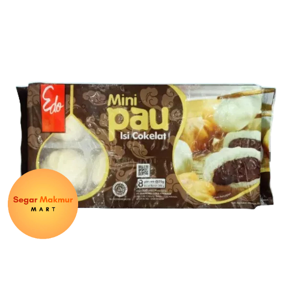 

(SMM) Edo Mini Pau Isi Coklat 200GR Pao Cokelat