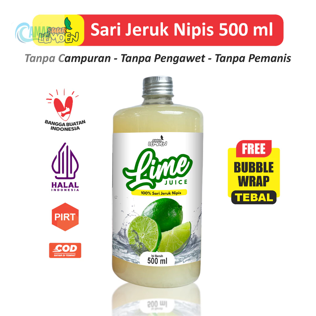 

Cuka Pure Lime Juice Suur Lemon Minuman Diet Segar untuk Detoksifikasi dan Penurunan Berat Badan