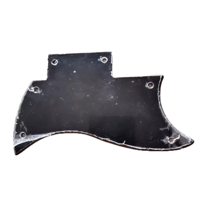 Pickguard Gitar Model Gibson SG Warna Black 1 Ply