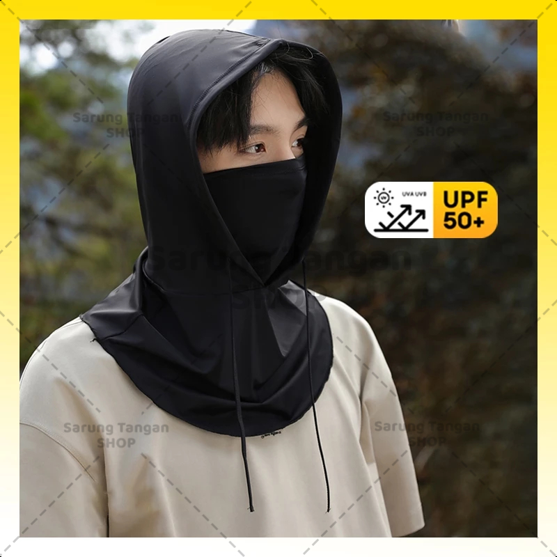 Masker Masker Motor Kupluk Masker Pria Balaclava Motor Masker Anti Uv Full Face