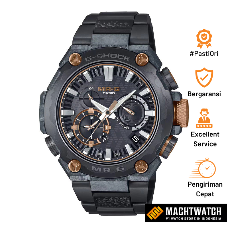 Jam Tangan Pria Casio G-Shock MR-G MRG-B2000JS-1AJR Juryoku-Maru San Katana Titanium Band Limited Ed