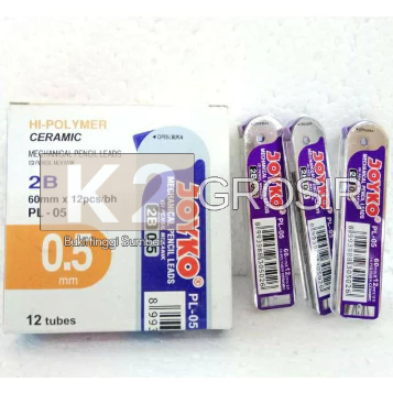 

Isi Pensil 2B Joyko 0.5 Pl 0.5 ( Lusin )