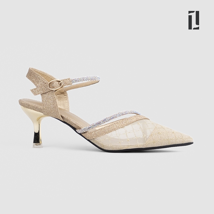 Lawrensia Beatrice - Sepatu Heels Pesta Wanita Ankle Strap - JY-806-18