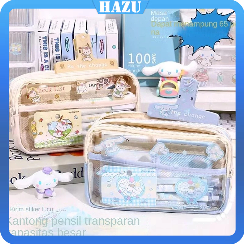 

9 Lapis Tempat Pensil Cinnamoroll Tempat Pensil Berkapasitas Besar Sanrio My Melody Kuromi Penyimpanan Alat Tulis Siswa Perlengkapan Sekolah Tempat Pensil Kanvas Anak Lucu