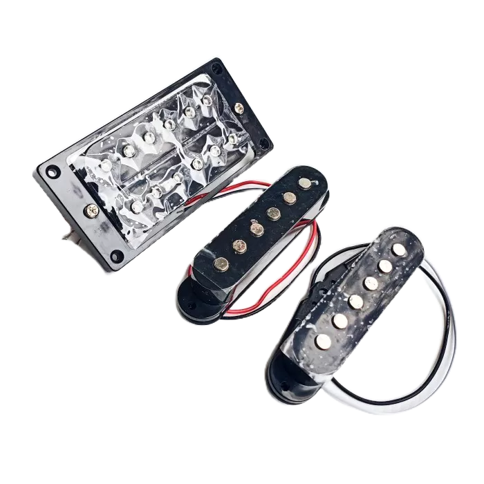 Guitar Pickup Model HSS Set Black 6 String / Pickup Gitar