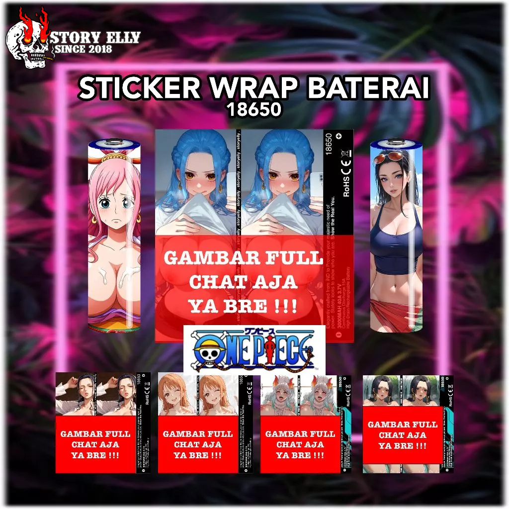 

STORYELLY - Pelindung Wrap Baterai 18650 - ONE PIECE