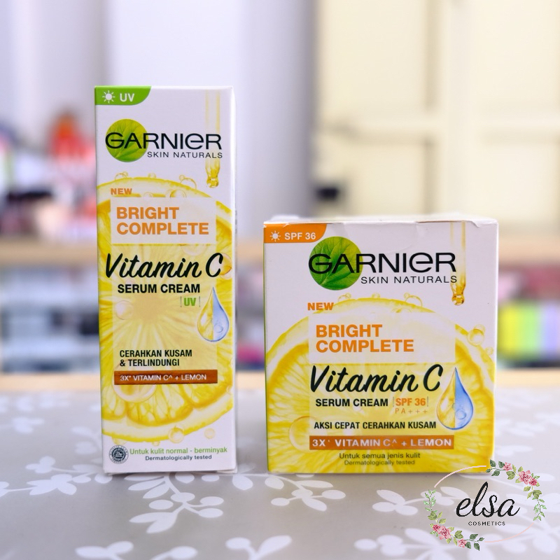 Garnier Bright Complete Vitamin C Serum Day Cream