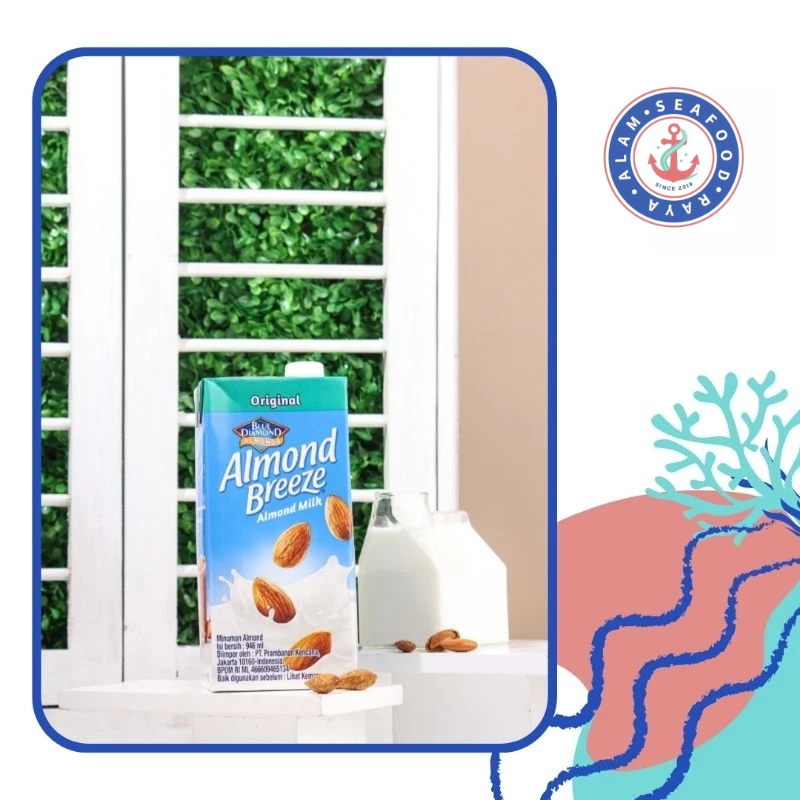 

Cahayadstore Blue Diamond Almond Breeze 946Ml- Susu Non Dairy- Susu Almond