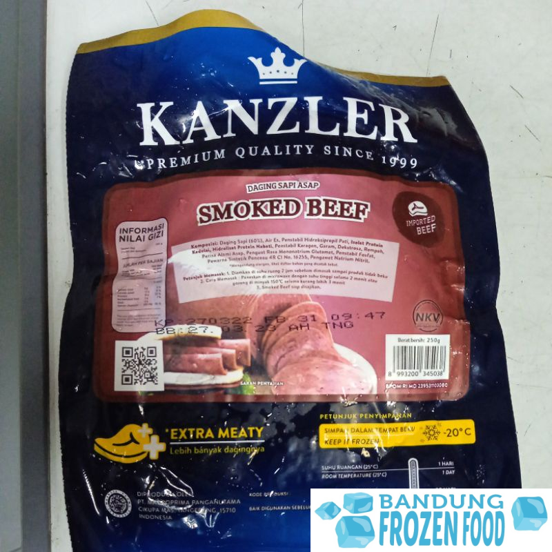 KANZLER SMOKE BEEF 250 G
