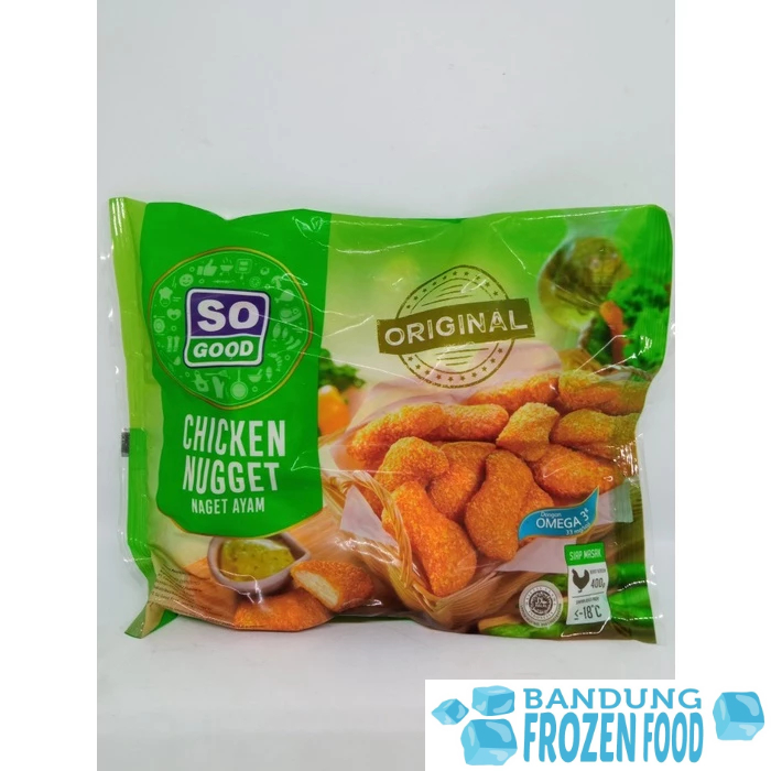 

SO GOOD CHICKEN NUGGET ORI 400 GR