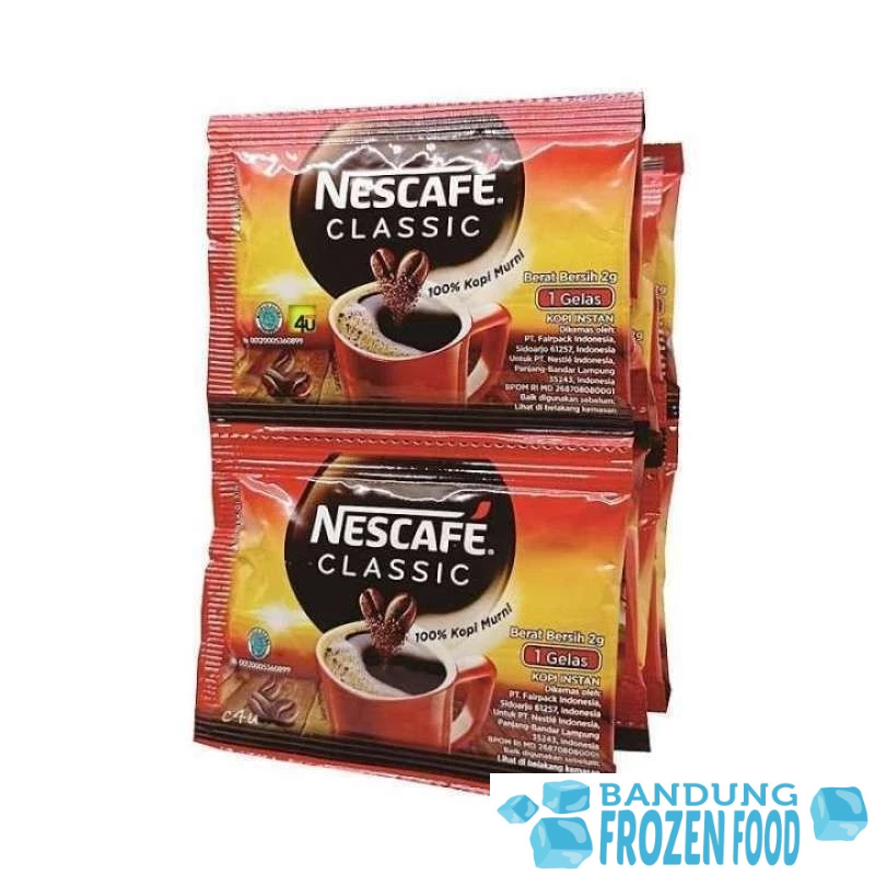 

NESCAFE CLASSIC 2 GR 600 SACHET KOPI INSTAN - PER KARTON