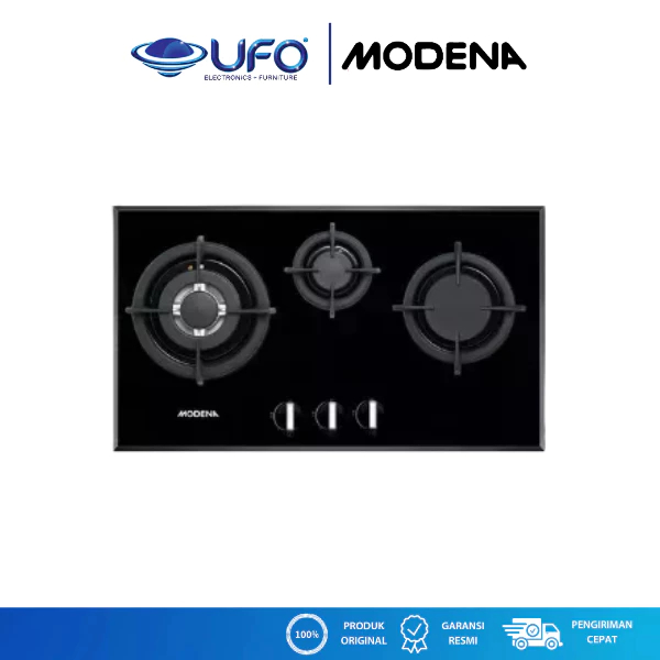 Modena BH1735 Kompor Gas Tanam 3 Tungku