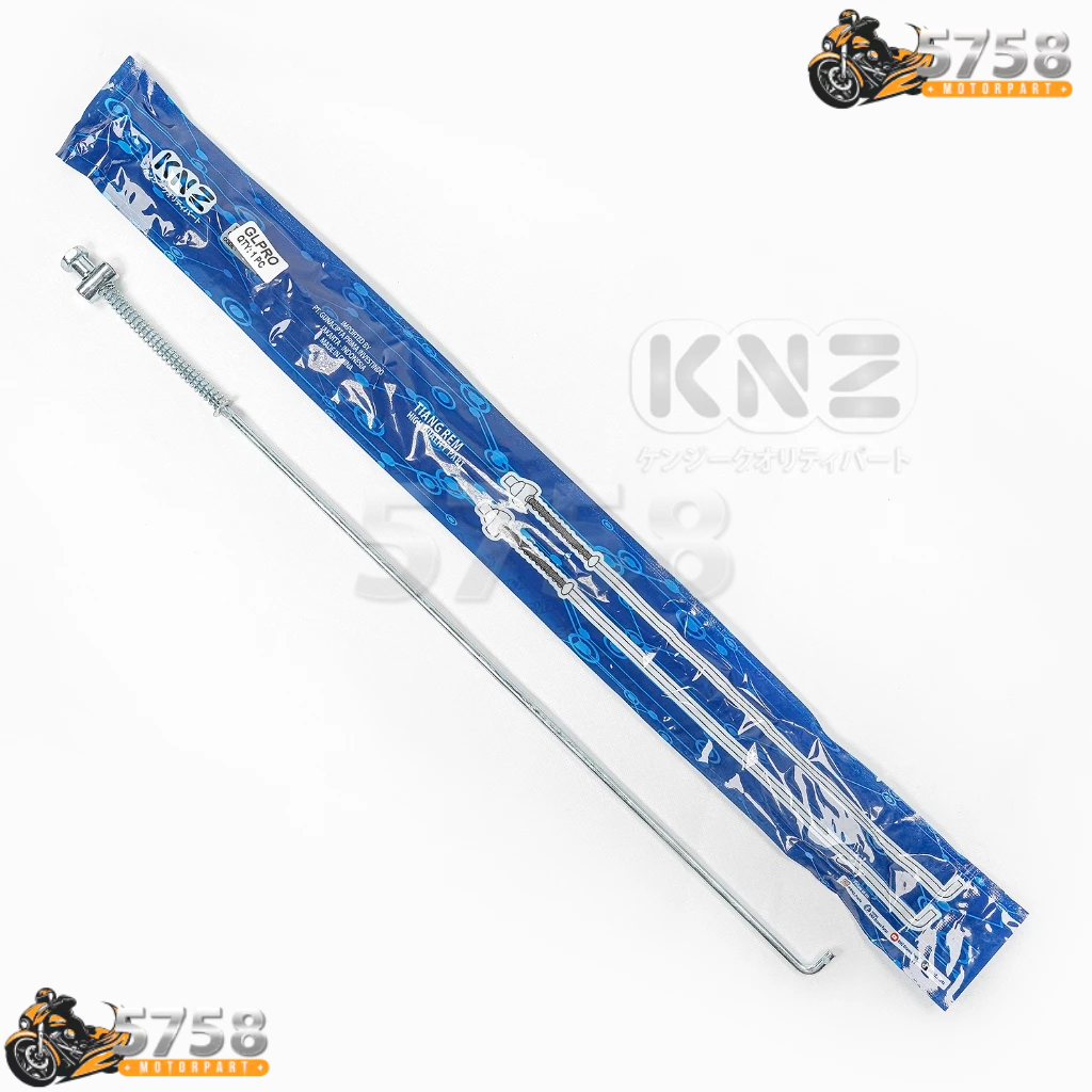 BRAKE ROD (KAWAT REM BELAKANG) HONDA GL PRO MAX 100 - CB 100 - MEGA PRO LAMA HIU ADVANCE PRIMUS - TI