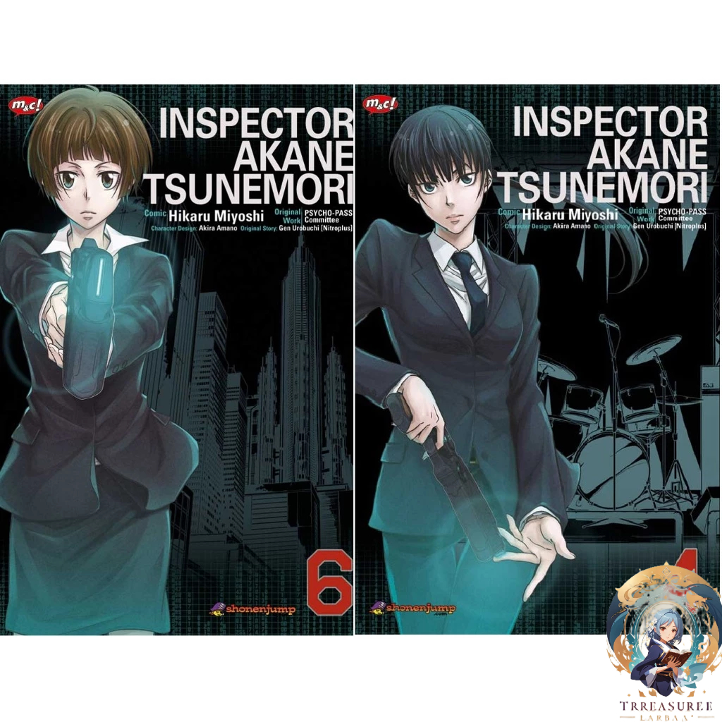 Komik PSYCHO-PASS Inspector Akane Tsunemori Volume 2-6 [Manga Jepang]