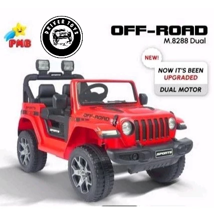 Mobil Anak Bisa Dinaiki | Mobil Aki Anak | Mobil Jeep Anak Bisa Dinaiki PMBMA | Toys Driver