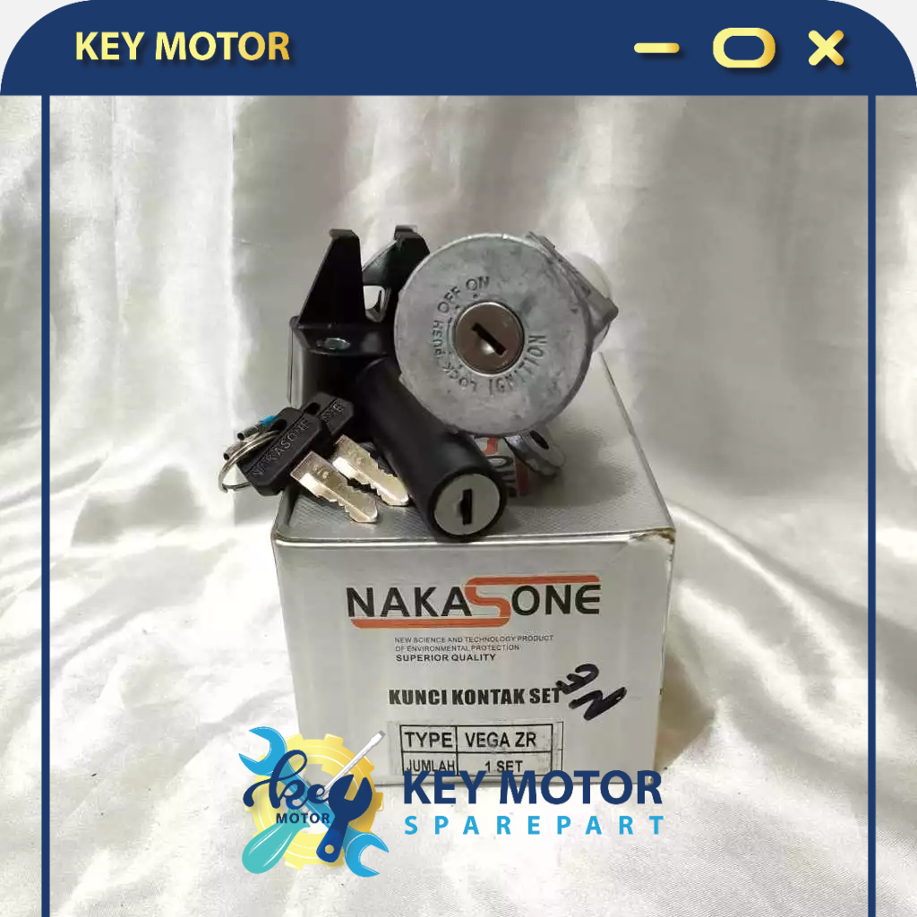 Kunci Kontak + Jok Motor 1 Set Motor Vega Zr
