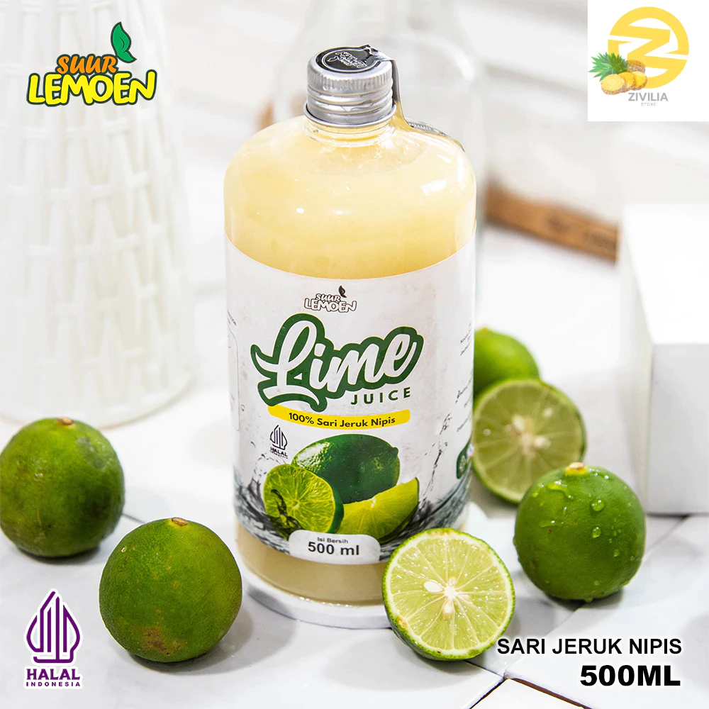 

Suur Lemoen - Sari Jeruk Nipis Murni / Pure Lime Juice 500ml - Zivilia